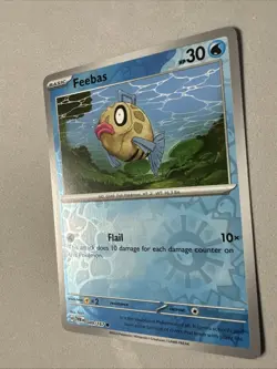 Pokemon TCG * SV Twilight Masquerade * 49/167 Feebas REVERSE HOLO Common * NM - Image 2