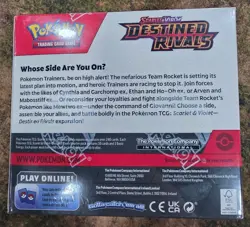 Pokemon - Destined Rivals - Booster Box Sealed - small tear in seal - Image 4