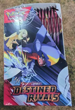 Pokemon - Destined Rivals - Booster Box Sealed - small tear in seal - Image 5