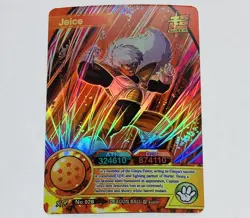 Jeice - Dragon Ball Super Trading Card XR No.028 Rainbow Holo Foil Tc5 - Image 1