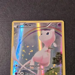 The Pokemon Company Mew XY110 XY Promo Holo English Basic 70 HP Damaged - Image 2