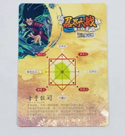 Hashirama Senju Naruto Trading Card Sage Mode HYEX01-SSR01 Rainbow Prism SSR Tc5 - Image 2