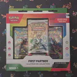 Pokemon TCG First Partner Illustration Collection Series 1 Box 2026 Brand New - Image 1