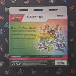 Pokemon TCG First Partner Illustration Collection Series 1 Box 2026 Brand New - Image 2