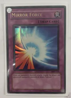 Konami Yu-Gi-Oh! Mirror Force MRD-EN138 Metal Raiders Ultra Rare PRINT DEFECT - Image 1