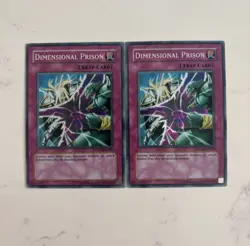 Konami Yu-Gi-Oh! Dimensional Prison WC08-EN003 x2 World Champ 2008 ENG - Image 2