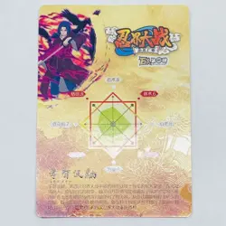 Itachi Uchiha Naruto Trading Card Crows Summon HYEX01-SSR15 Gold Prism SSR Tc1 - Image 2