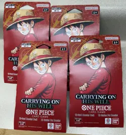 🔥One-Piece OP13 Sleeved Booster Pack LOT of 4 🔥SEALED 👍 - Image 3