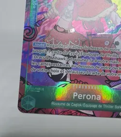 One Piece PERONA OP09-034 Treasure Rare TR French NM - Image 3