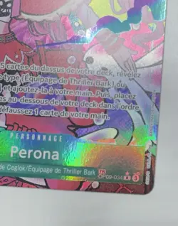 One Piece PERONA OP09-034 Treasure Rare TR French NM - Image 5