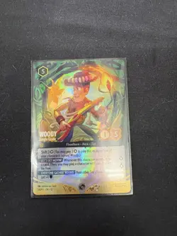 Disney Lorcana Woody Jungle guide 54/P3 Foil promo wilds unknown set champs - Image 1