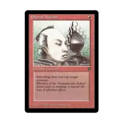 WOTC MtG Legends Eternal Warrior (U) NM - Image 1