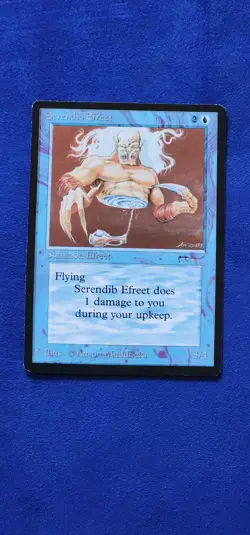 MTG Serendib Efreet Arabian Nights in NM Condition - Image 1