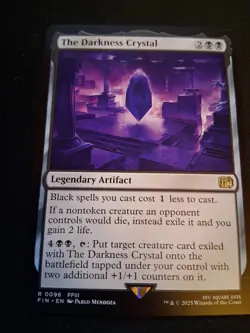 MTG FINAL FANTASY THE DARKNESS CRYSTAL RARE - Image 1