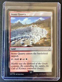 MTG: Stone Quarry Universes Beyond: Assassin's Creed Regular 0300 - Image 1