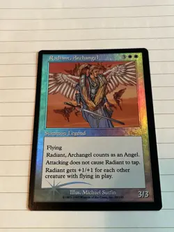 MTG Radiant, Archangel Urza's Legacy Foil Lightly Played Condition - Image 2