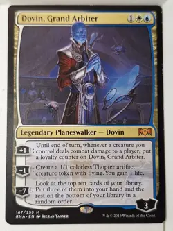 Dovin, Grand Arbiter - Ravnica Allegiance - Magic the Gathering MTG Nice! - Image 1
