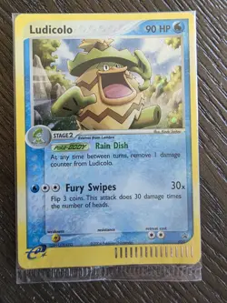 2004 Pokemon, Nintendo Promos, #020 Ludicolo, Sealed Holo Black Star Promo - Image 1
