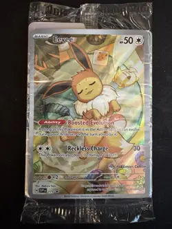 Eevee 173 SV Sealed Pokemon Center Prismatic Evolutions ETB Promo - Image 1