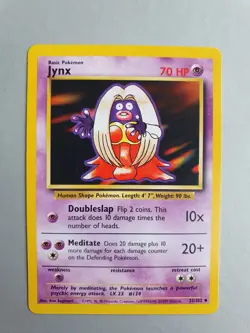 Jynx 31/102 Pokemon TCG Base Set (1999) Uncommon NM - Image 1
