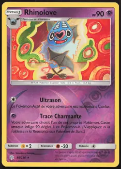 Carte Pokemon Rhinolove 88/236 Reverse Eclipse Cosmique Francais - Image 1