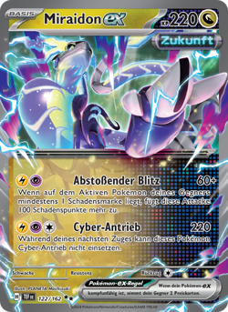 Miraidon-ex EX Deutsch Gewalten der Zeit 122 NM Pokemon TCG - Image 1