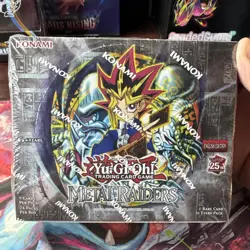 Yu-Gi-Oh! Metal Raiders 25th Anniversary Booster Box (24 Packs) - Factory Sealed - Image 1