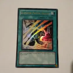 Gladiator Proving Ground RYMP-EN110 Ultra Rare 1st Edition - Image 1