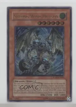 Strong Wind Dragon Unlimited YuGiOh Raging Battles #RGBT-EN003 2009 - Image 1