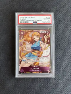 2026 ONE PIECE HEROINES CAMPAIGN DASH PACK #002 O-NAMI PSA 10 - Image 3