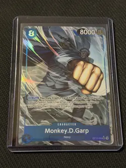 One Piece Monkey.D.Garp Alt Art OP12-056 Legacy of the Master English NM FOIL - Image 1