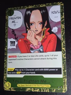 OP14-118 - You'll Frighten Me... ♡ (R) - One Piece TCG - Image 1