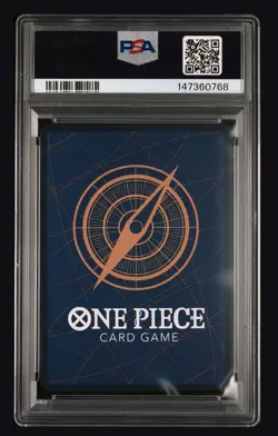 2023 One Piece EN OP04 Pre-release Winner #036 Monkey D. Luffy PSA 10 GEM MINT - Image 2