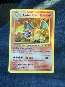 Pokemon TCG Charizard XY Evolutions Holo Rare Card 11/108 Near mint - Image 1
