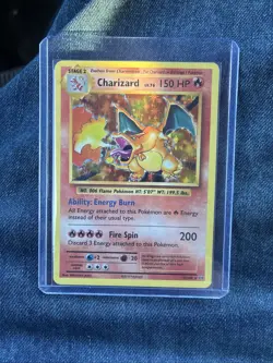 Pokemon TCG Charizard XY Evolutions Holo Rare Card 11/108 Near mint - Image 2
