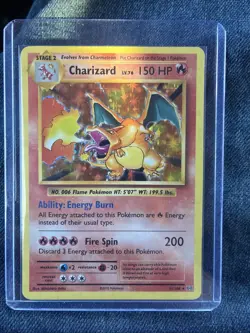 Pokemon TCG Charizard XY Evolutions Holo Rare Card 11/108 Near mint - Image 3