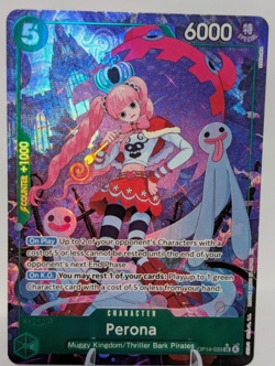 One Piece Card Game Bandai Perona OP14-033 Alt Art - Image 1