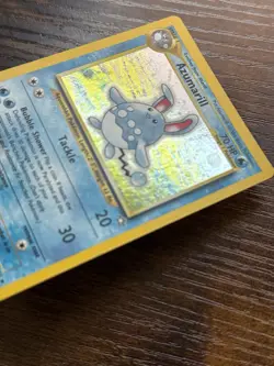 Pokemon Card – Azumarill Holo 2/111 – English Neo Genesis Set – Vintage - Image 5