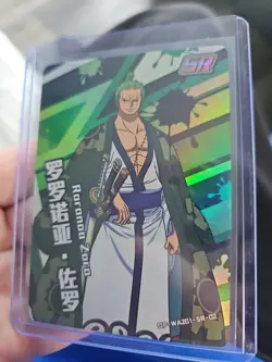 One Piece Collectible Trading Card Roronoa Zoro One Piece Foil OP-WA101-SR-02 - Image 2