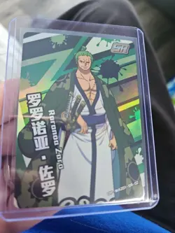 One Piece Collectible Trading Card Roronoa Zoro One Piece Foil OP-WA101-SR-02 - Image 3