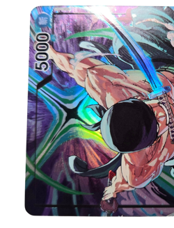 Roronoa Zoro OP12-020 L Leader Parallel Vol.4 One Piece Card Game Japan NM Rare - Image 2