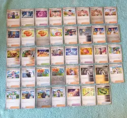 PRISMATIC EVOLUTIONS TRAINER BUNDLE NO DUPLICATES POKEMON CARDS - Image 1