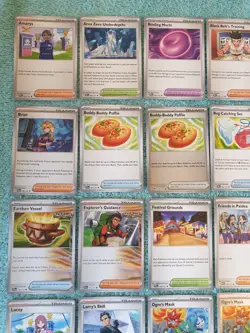 PRISMATIC EVOLUTIONS TRAINER BUNDLE NO DUPLICATES POKEMON CARDS - Image 2