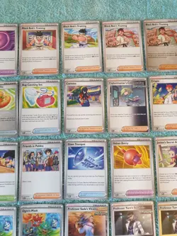 PRISMATIC EVOLUTIONS TRAINER BUNDLE NO DUPLICATES POKEMON CARDS - Image 3