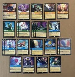 Disney Lorcana TCG Zootopia 25 Card Theme LOT Mixed Sets - Image 3