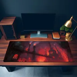 Steampunk Rakdos Themed Playmat | Unofficial MTG Mat | TCG Playmat - Image 3
