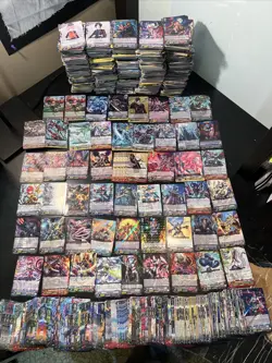 HUGE VANGUARD CARDFIGHT!! TCG CCG Card Game Lot(K) With RRR RR R PR C CARDS - Image 1