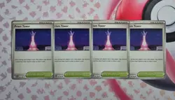 Pokemon Card - Prism Tower - 080/086 - ×4 - Chaos Rising - Playset - Image 1