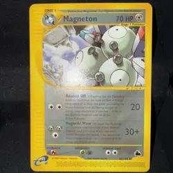 Pokemon TCG 2003 Skyridge Magneton Card 20/144 Condition Non Holo E Reader LP - Image 2