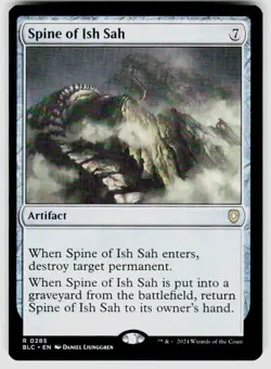 Spine of Ish Sah - 285 - NM - Commander: Bloomburrow - Image 1